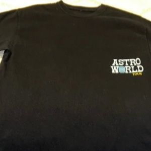 Travis Scott Astro World Wish You Were Here Tour Graphic T-Shirt